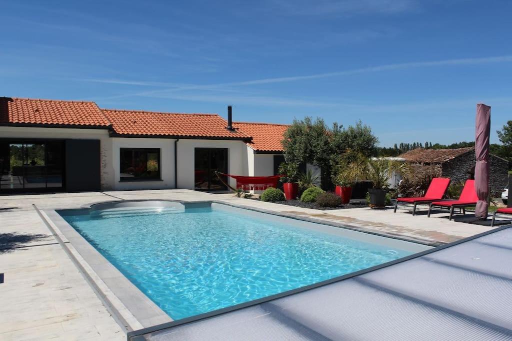 Villa Grand Standing Avec Piscine Proche Nantes La Chapelle-Heulin Esterno foto