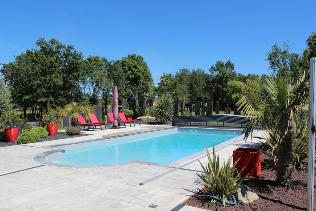 Villa Grand Standing Avec Piscine Proche Nantes La Chapelle-Heulin Esterno foto